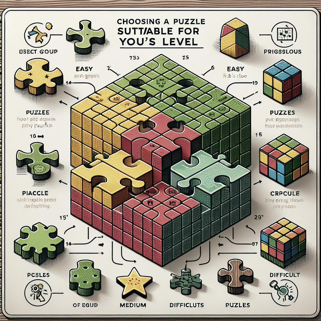 Comment Choisir le Puzzle Parfait Selon Votre Niveau
